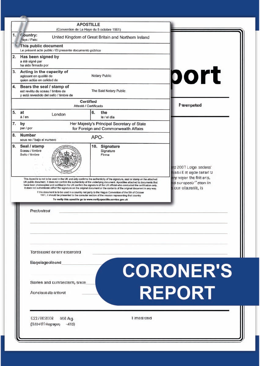 Coroner's report