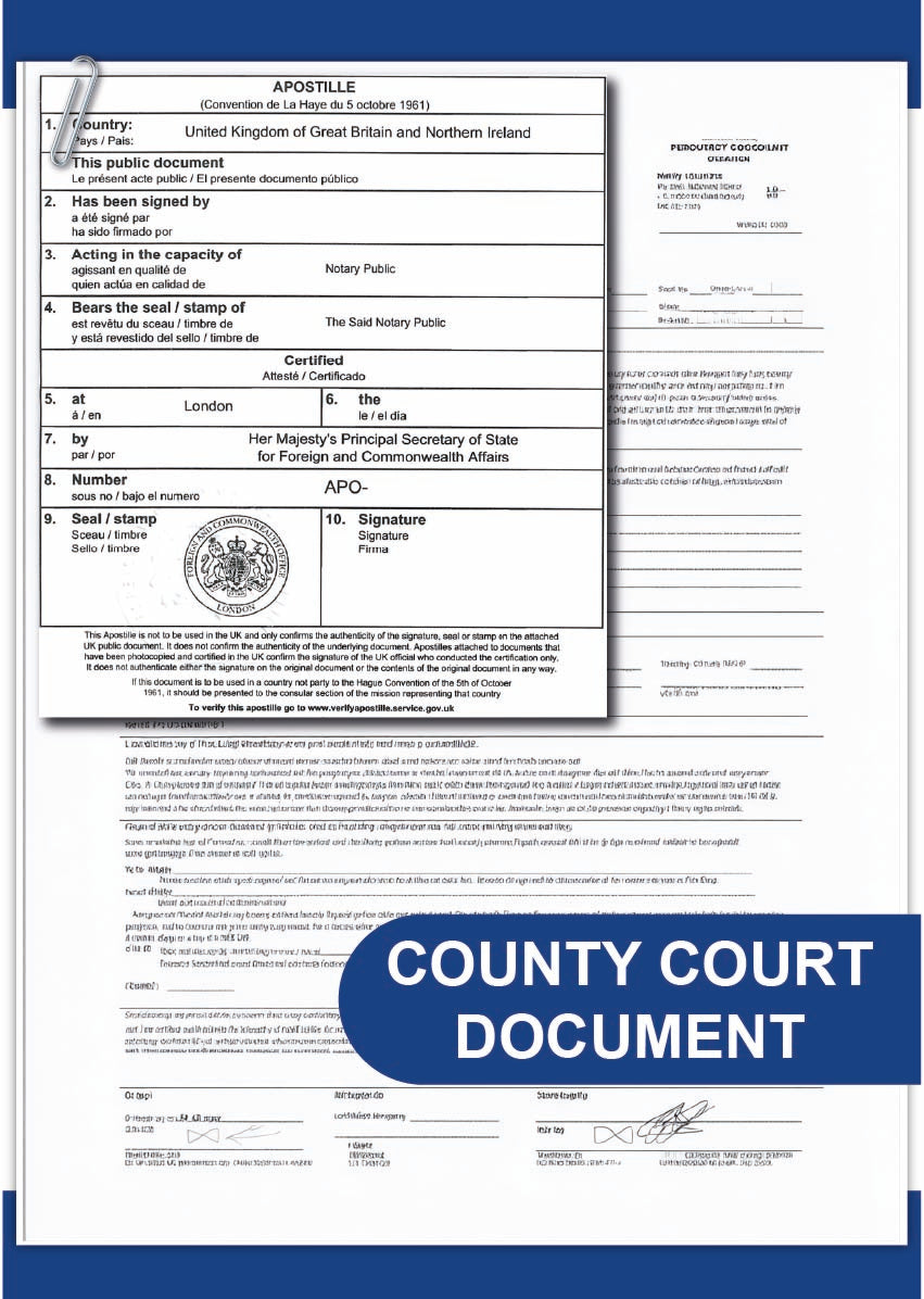 County Court document
