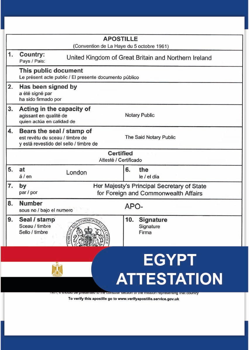 Egypt Attestation 1