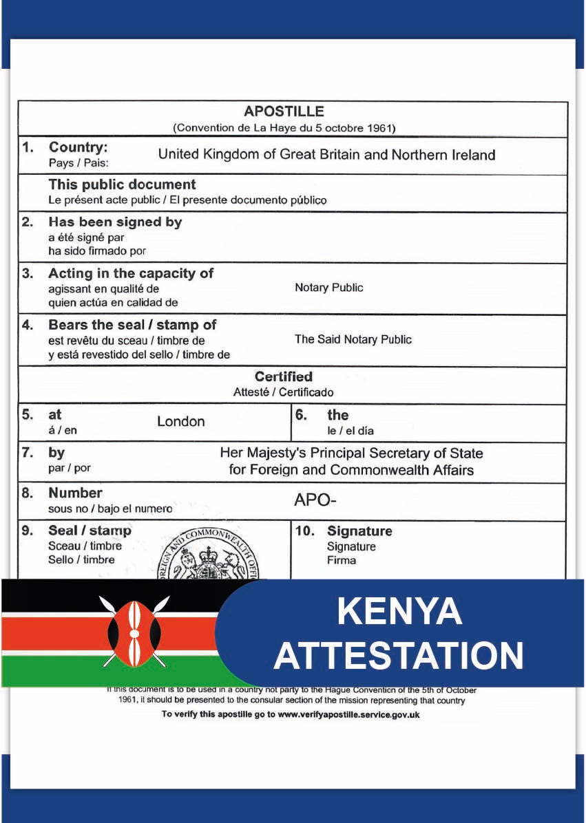 Other country Attestation 9