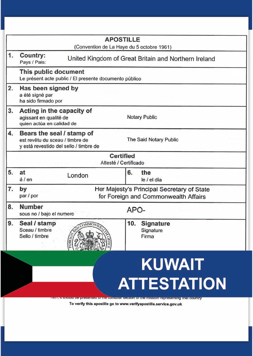 Kuwait Attestation 1