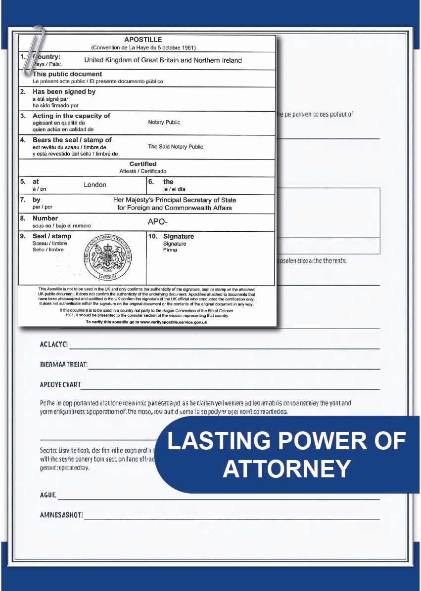 Lasting power of attorney