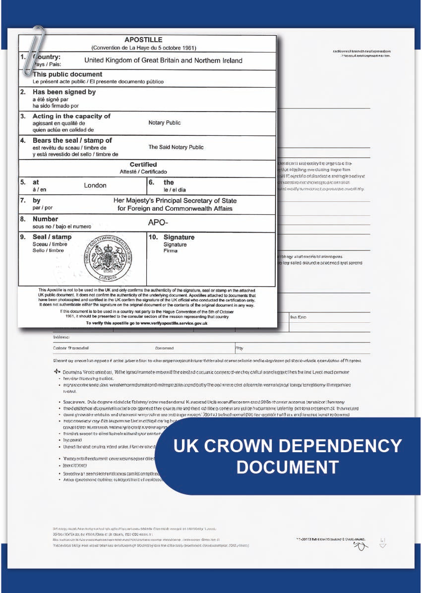 UK Crown Dependency document